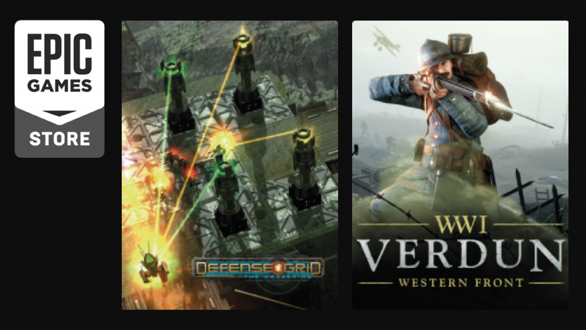 Epic Store: Defense Grid: The Awakening  y Verdun son los juegos gratis de esta semana