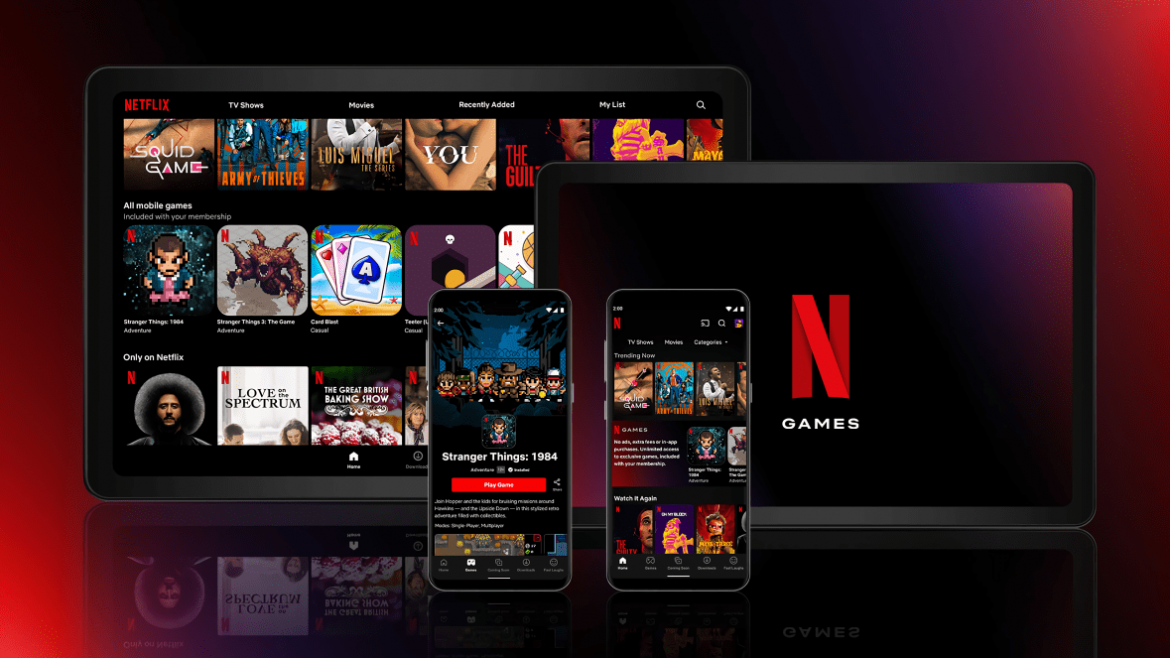 Netflix presenta sus juegos gratuitos